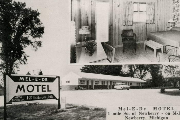 Newberry Michigan Mi Mel-E-De Motel (newer photo)